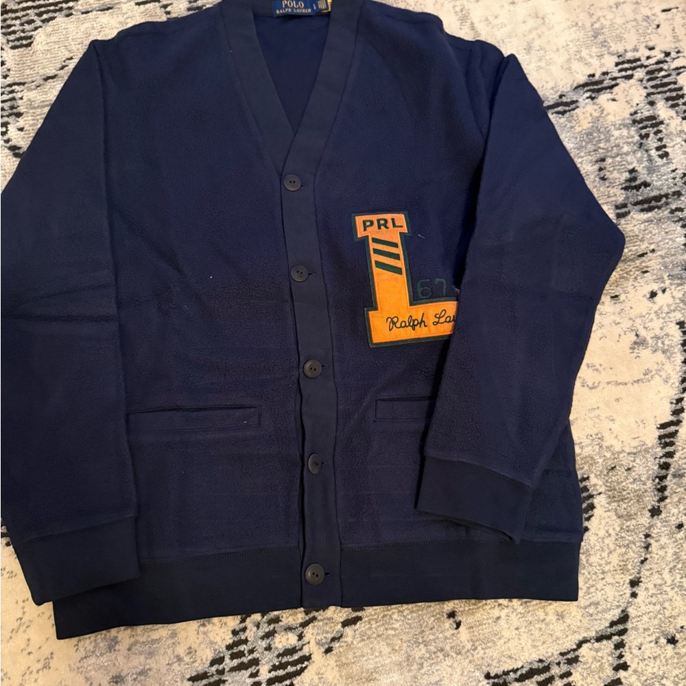 Polo by Ralph Lauren Blue Cardigan